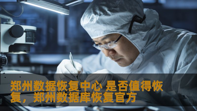 在现代社会中，数据丢失已成为困扰许多人的重大问题。郑州数据恢复中心是否值得依赖来恢复丢失的数据？本文将为您深入分析这一问题，帮助您做出最优选择。
