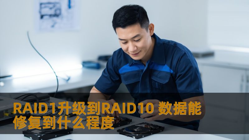 RAID1升级到RAID10 数据能修复到什么程度