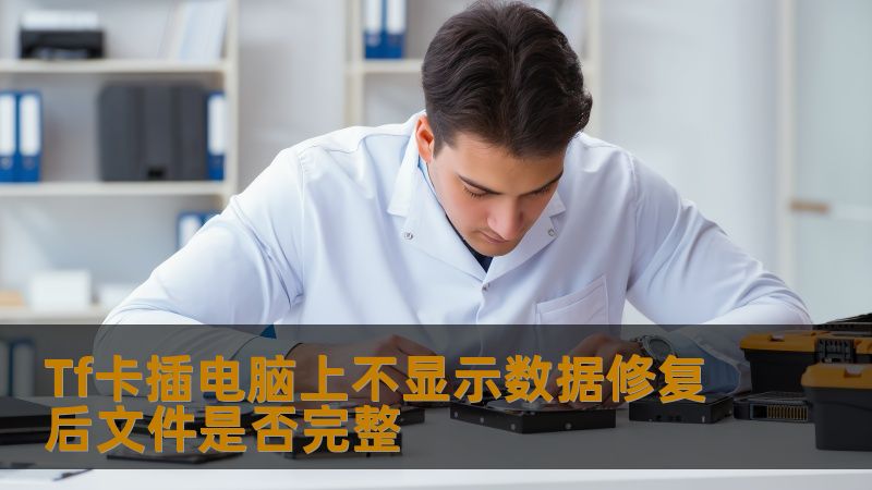 Tf卡插电脑上不显示数据修复后文件是否完整