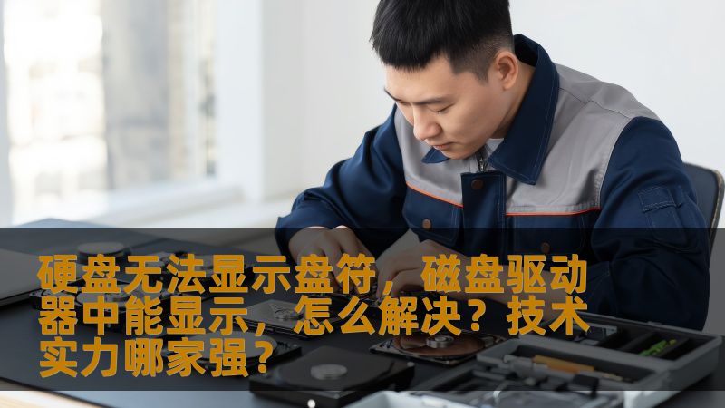 硬盘无法显示盘符,磁盘驱动器中能显示,怎么解决?技术实力哪家强? 硬盘无法显示盘符,磁盘驱动器中能显示,怎么解决?技术实力哪家强?