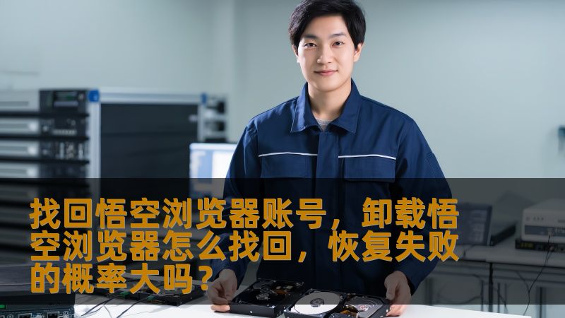 找回悟空浏览器账号,卸载悟空浏览器怎么找回,恢复失败的概率大吗? 找回悟空浏览器账号,卸载悟空浏览器怎么找回,恢复失败的概率大吗?