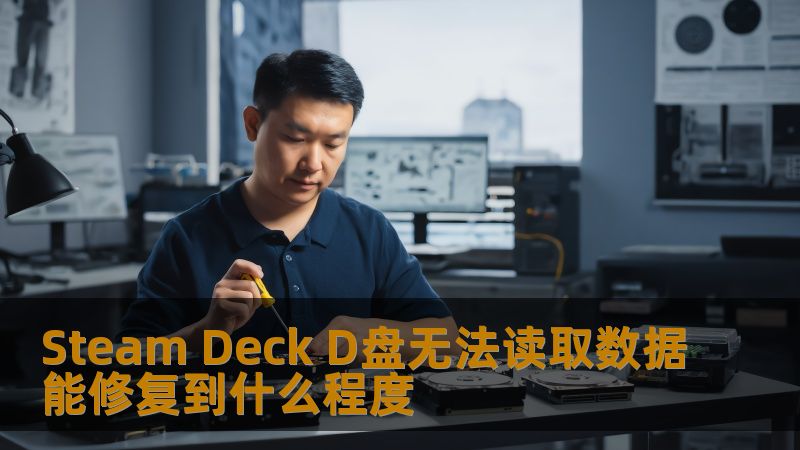 探讨Steam Deck D盘无法读取数据的修复方法及可恢复程度，帮助用户解决问题。