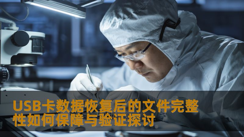 USB卡数据恢复后的文件完整性如何保障与验证探讨