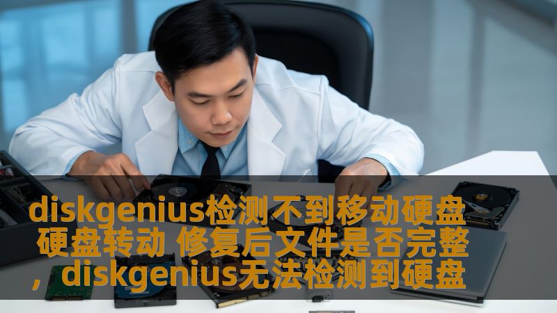 你是否曾遇到过移动硬盘突然无法被DiskGenius检测到，但硬盘转动正常的情况？此时我们该如何修复以及恢复文件？本文将深入探讨此类问题，帮助你更好地理解解决方案。