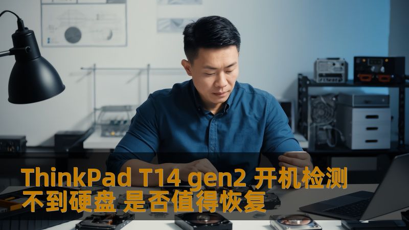 探讨ThinkPad T14 gen2开机检测不到硬盘的问题，分析故障原因，提供详细的恢复步骤和实战案例，帮助用户解决数据丢失困扰。