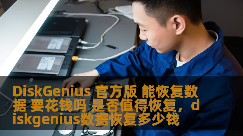 DiskGenius 官方版 能恢复数据 要花钱吗 是否值得恢复，diskgenius数据恢复多少钱