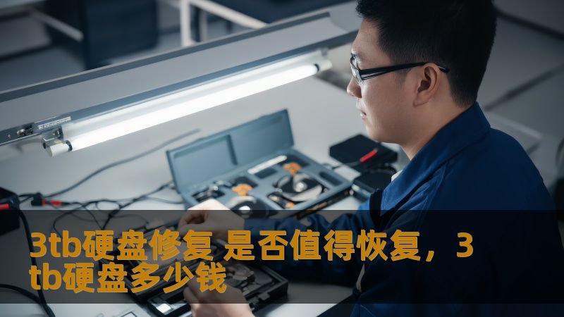 3tb硬盘修复 是否值得恢复，3tb硬盘多少钱