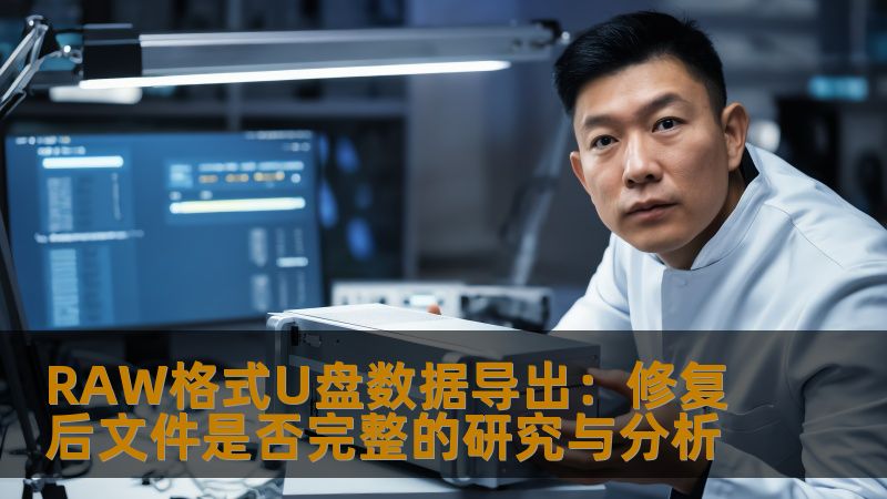 RAW格式U盘数据导出:修复后文件是否完整的研究与分析 RAW格式U盘数据导出:修复后文件是否完整的研究与分析