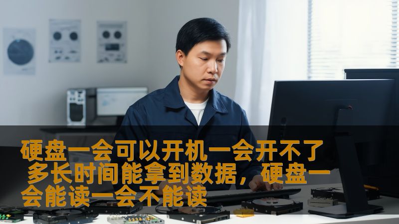 硬盘一会可以开机一会开不了 多长时间能拿到数据，硬盘一会能读一会不能读