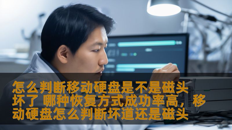 本文将帮助你了解如何判断移动硬盘的磁头是否坏了，并提供多种恢复方法的成功率分析，帮助你保护数据，避免不必要的损失。