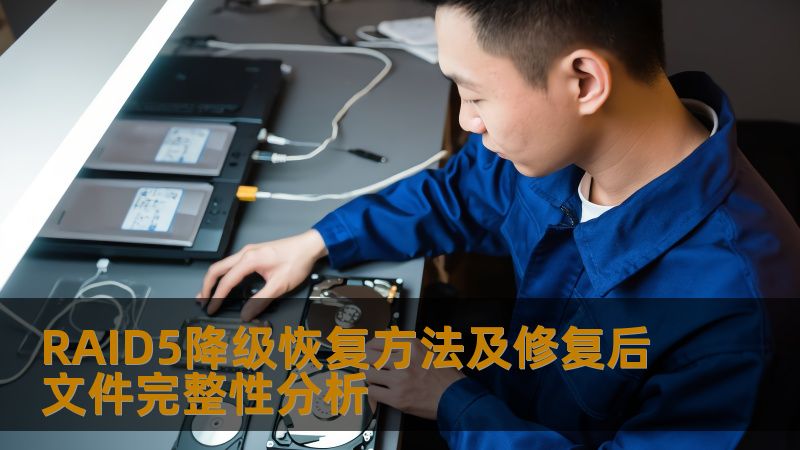 RAID5降级恢复方法及修复后文件完整性分析