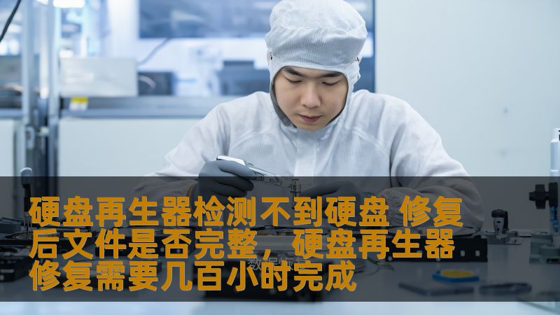 硬盘再生器检测不到硬盘 修复后文件是否完整，硬盘再生器修复需要几百小时完成