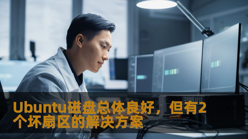 Ubuntu磁盘总体良好，但有2个坏扇区的解决方案