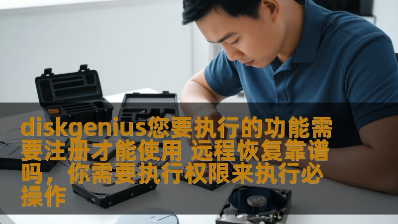 随着数字化生活的深入，数据丢失成为不少用户的噩梦。DiskGenius凭借其强大的数据恢复功能，在市场中脱颖而出。本文深入探讨DiskGenius的“远程恢复”功能，解析其注册要求与操作流程，帮助用户做出明智的选择。