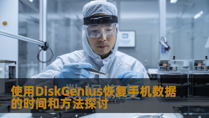 使用DiskGenius恢复手机数据的方法和时间探讨，帮助用户解决手机数据丢失问题，提供实用的恢复步骤和案例分析。