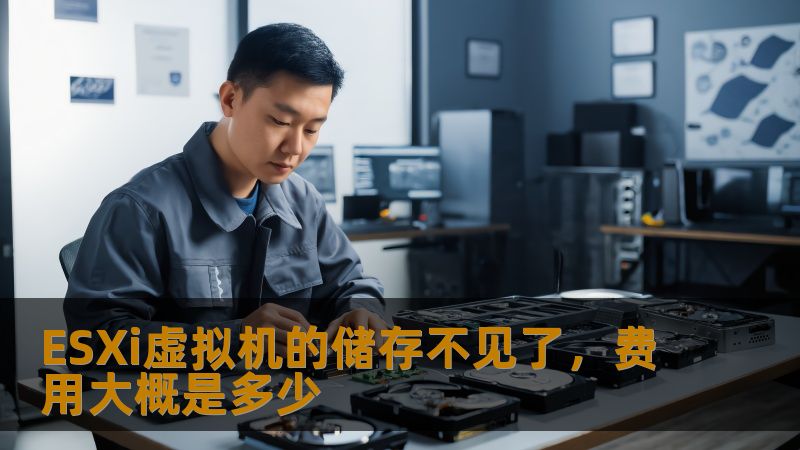 ESXi虚拟机的储存不见了？了解常见故障及恢复方法，掌握费用估算，帮助您快速解决问题。