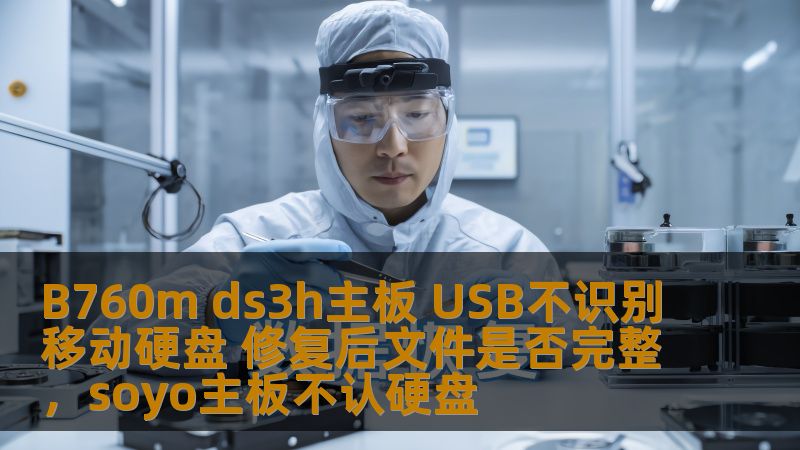 B760m ds3h主板 USB不识别移动硬盘 修复后文件是否完整,soyo主板不认硬盘 B760m ds3h主板 USB不识别移动硬盘 修复后文件是否完整,soyo主板不认硬盘