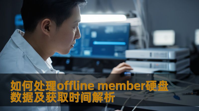 如何处理offline member硬盘数据及获取时间解析