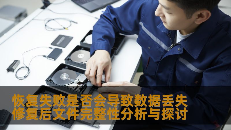 探讨恢复失败是否会导致数据丢失，分析修复后文件完整性问题，提供实用操作方法。