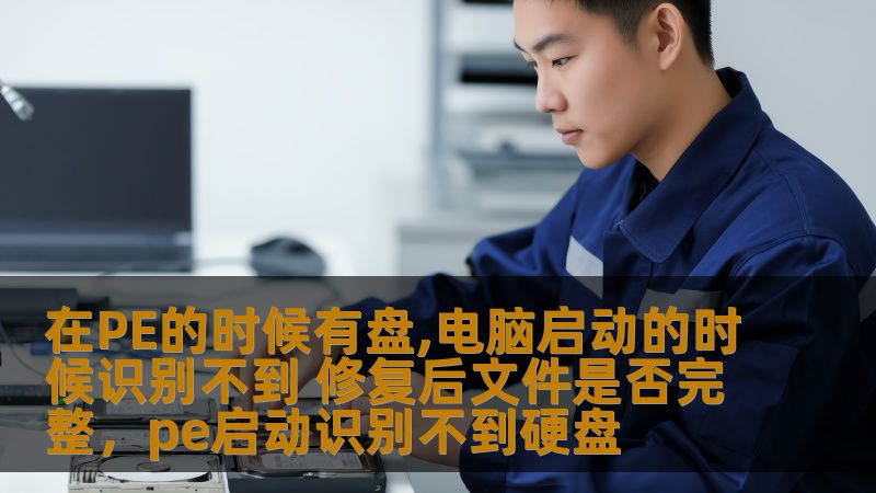 本文将深入探讨在PE环境下出现硬盘无法识别的情况，及如何修复该问题并确保文件的完整性。无论你是IT技术员还是普通用户，都能从中获得有价值的解决方案。