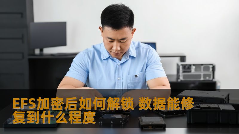 了解EFS加密后如何解锁，数据修复的可能性和操作步骤，帮助您找回重要数据。