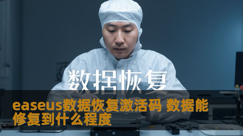 了解easeus数据恢复激活码的使用及其数据恢复能力，帮助您解决数据丢失问题。