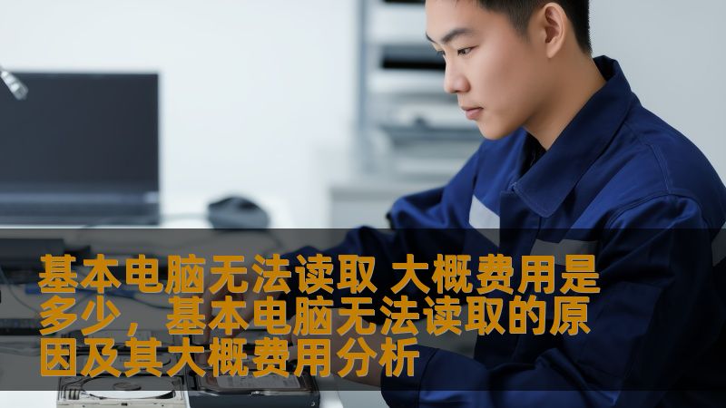 基本电脑无法读取 大概费用是多少，基本电脑无法读取的原因及其大概费用分析