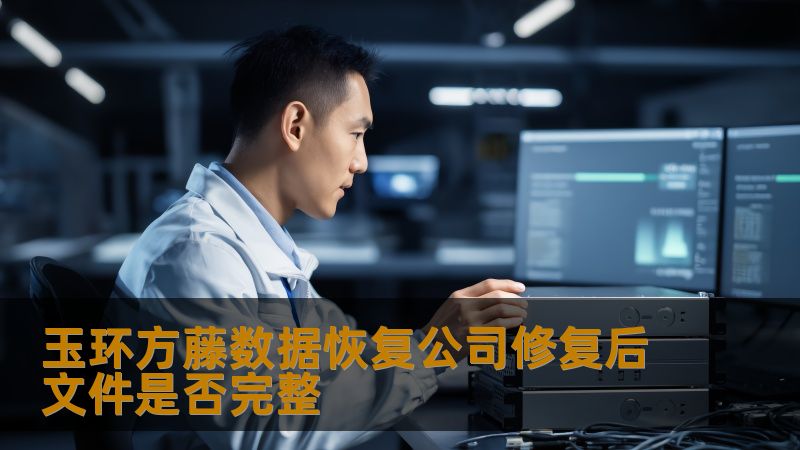 在数据丢失或损坏的情况下，数据恢复成为了我们的救命稻草。玉环方藤数据恢复公司凭借其专业技术，能够为客户提供高效的数据恢复服务。那么，修复后文件的完整性如何呢？本文将为您详细解答。