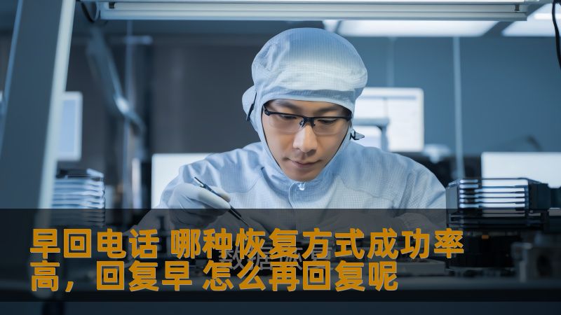 在现代职场和日常生活中，我们时常错过电话，尤其是重要的工作电话或亲友来电。那么，如何有效恢复这些错过的电话，最大程度提高恢复的成功率呢？本文为您详细解析不同的电话恢复方式，助您在面对错过电话时做出最佳选择。