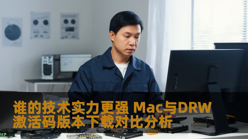 谁的技术实力更强 Mac与DRW激活码版本下载对比分析 谁的技术实力更强 Mac与DRW激活码版本下载对比分析