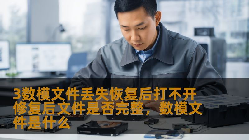3数模文件丢失恢复后打不开 修复后文件是否完整,数模文件是什么 3数模文件丢失恢复后打不开 修复后文件是否完整,数模文件是什么