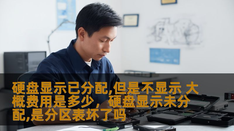 了解硬盘显示已分配但不显示的原因，探索解决方案，以及购买硬盘时的大概费用。这篇文章将帮助你迅速解决硬盘相关问题，确保存储设备能够顺畅运行。