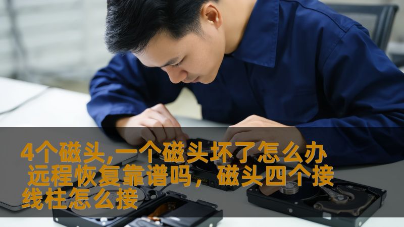 在硬盘故障中，磁头损坏是一种常见但令人头疼的问题。本文将深入探讨“4个磁头，坏一个怎么办”的技术问题，解析远程数据恢复的可行性，帮助您更好地理解数据恢复的过程和注意事项。