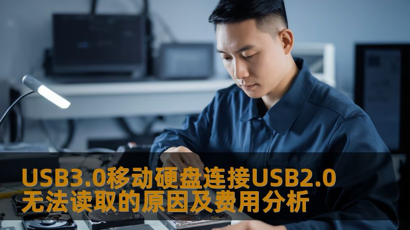 探讨USB3.0移动硬盘连接USB2.0无法读取的原因及费用分析，提供故障分析和实用操作方法。