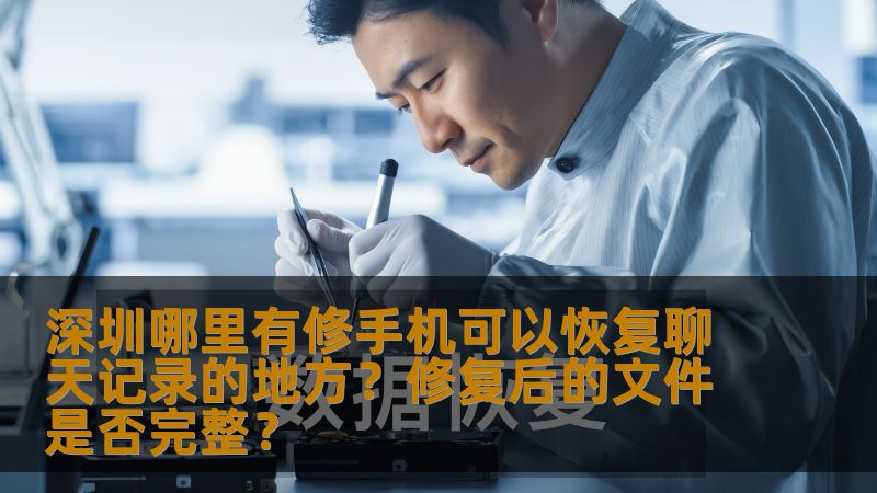 深圳哪里有修手机可以恢复聊天记录的地方？修复后的文件是否完整？