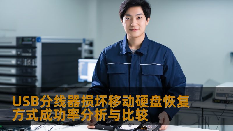 分析USB分线器损坏对移动硬盘的影响及恢复成功率，提供详细恢复步骤和实战案例。