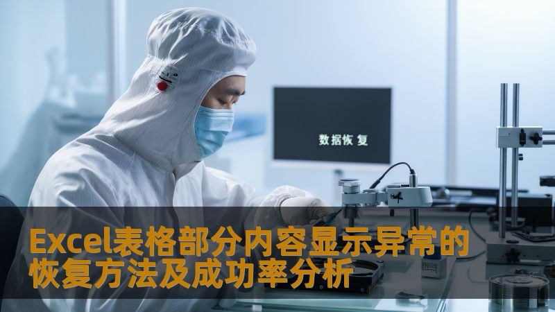 了解Excel表格部分内容显示异常的恢复方法及成功率分析，提供实用技巧和真实案例，帮助您高效解决问题。