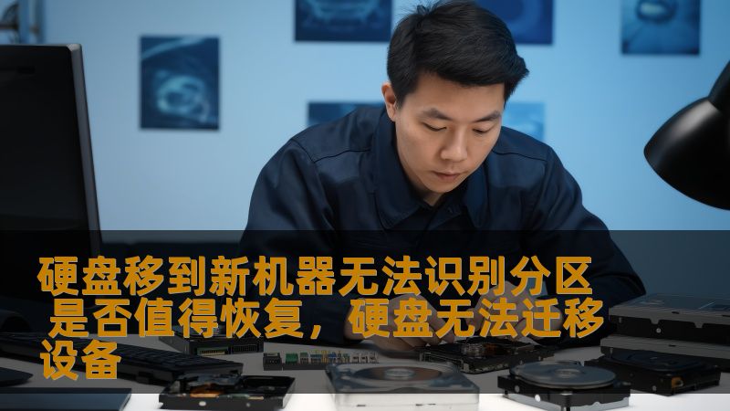 近年来，硬盘数据丢失和分区无法识别的问题频繁发生，尤其是将硬盘移到新机器后，很多用户发现原本的分区无法被识别。那么，遇到这样的情况，硬盘数据恢复是否值得进行？本文为您分析硬盘分区无法识别的原因，是否应该进行数据恢复以及相关注意事项。