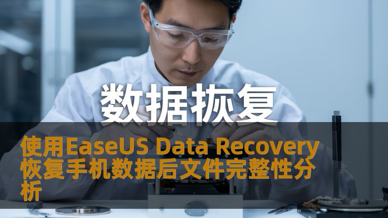 使用EaseUS Data Recovery恢复手机数据后文件完整性分析，了解常见故障及恢复步骤，确保数据安全。