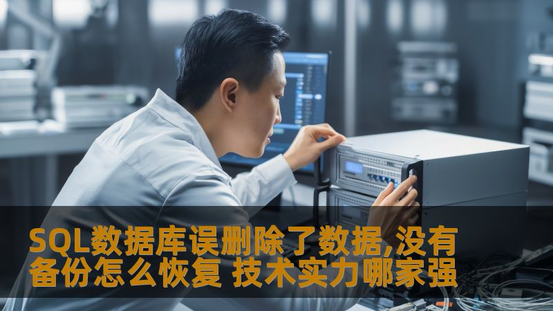 SQL数据库误删除了数据,没有备份怎么恢复 技术实力哪家强 SQL数据库误删除了数据,没有备份怎么恢复 技术实力哪家强