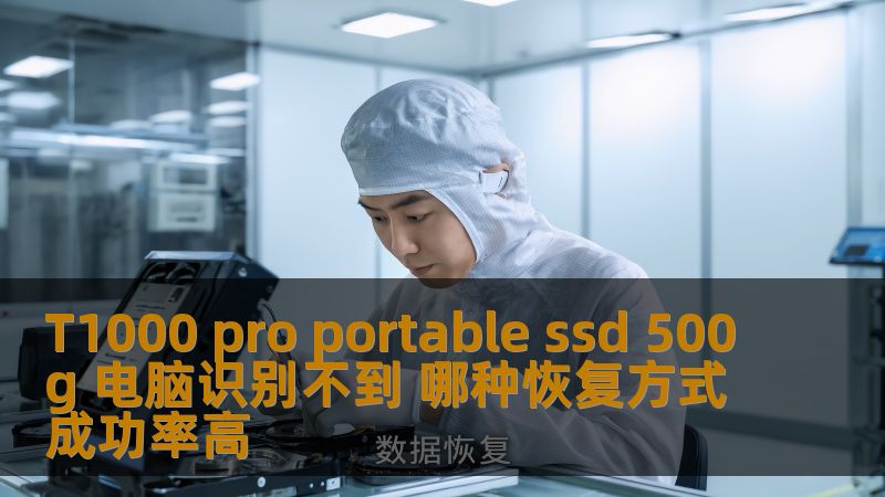 T1000 pro portable ssd 500g 电脑识别不到？本文将为您提供高成功率的数据恢复方法，帮助您解决数据丢失问题。