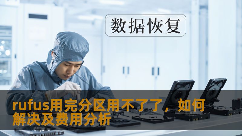 rufus用完分区用不了了，如何解决及费用分析