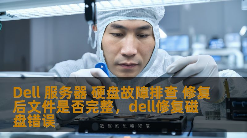 Dell 服务器 硬盘故障排查 修复后文件是否完整，dell修复磁盘错误