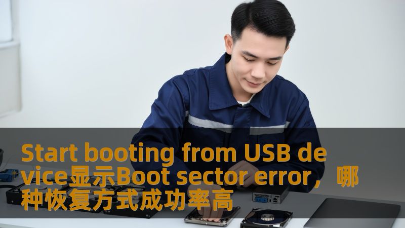 遇到 Start booting from USB device 显示 Boot sector error 的问题？了解高成功率的恢复方式，轻松解决数据丢失困扰。