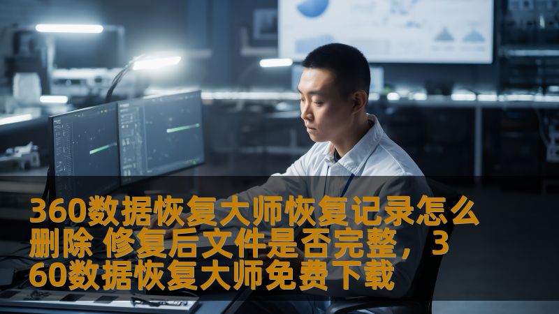 360数据恢复大师恢复记录怎么删除 修复后文件是否完整，360数据恢复大师免费下载