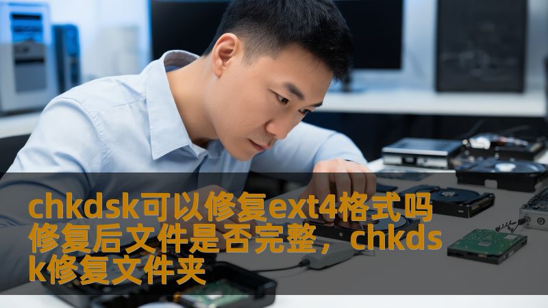 chkdsk可以修复ext4格式吗 修复后文件是否完整，chkdsk修复文件夹