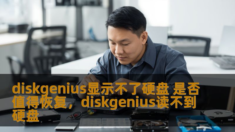 如果DiskGenius无法显示硬盘，这可能意味着硬盘出现了某些严重的故障，导致数据丢失。本文将为你详细分析这个问题，并告诉你是否值得进行硬盘数据恢复。