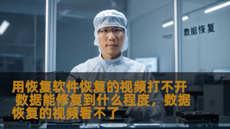 视频文件丢失或损坏可能是很多人面对的一大困扰。通过恢复软件，我们是否能修复损坏或打不开的视频文件呢？本文将带您了解恢复软件的修复原理、限制以及修复效果，让我们一探究竟数据恢复的极限。