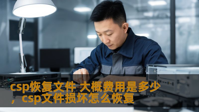 如果您不幸丢失了CSP文件或遇到相关数据恢复问题，了解CSP恢复文件的费用是至关重要的。本文将为您提供全面的费用分析，帮助您做出明智的决策，轻松应对数据恢复的挑战。