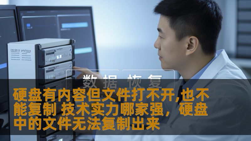 硬盘有内容但文件打不开,也不能复制 技术实力哪家强，硬盘中的文件无法复制出来